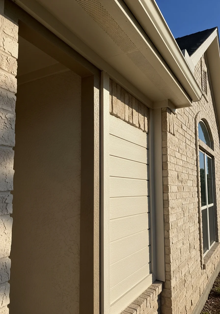 Detail of professional workmanship on an Irving property showing quality finishes and local code compliance.