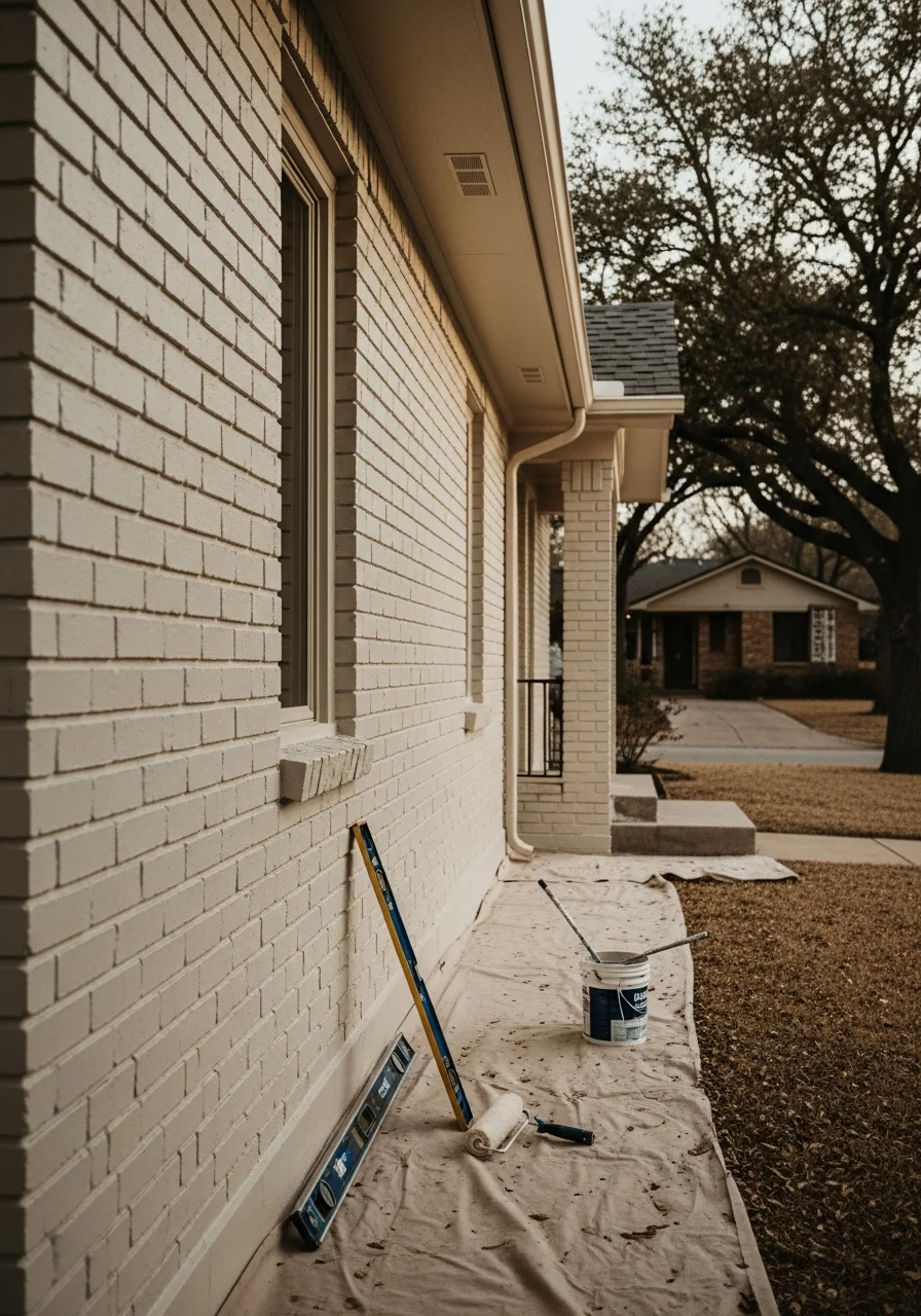 Close-up of professional workmanship on a Tarrant County property, showing attention to local code compliance.